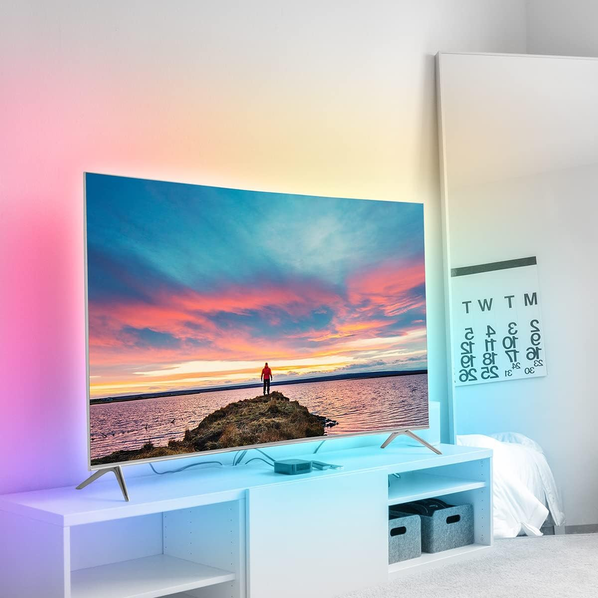 LED traka sa daljinskim USB 3m RGB 6500K LOGILINK