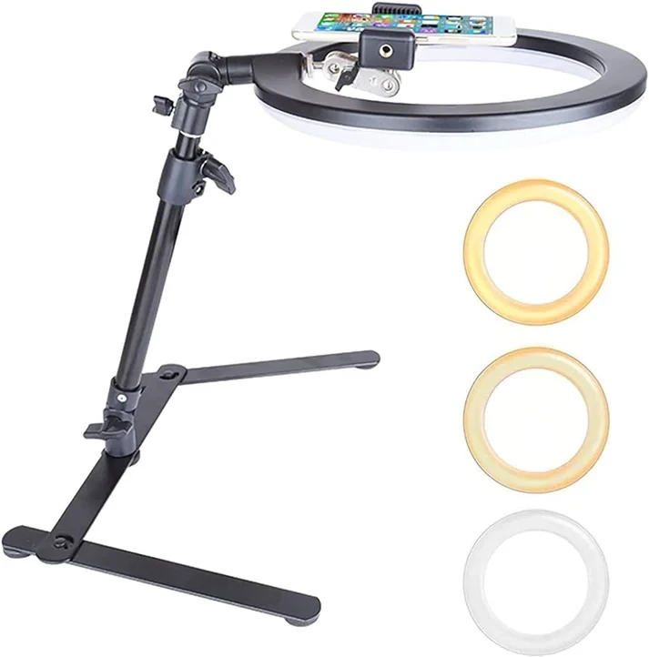 Stativ tripod za telefon  sa LED ring light svijetlom