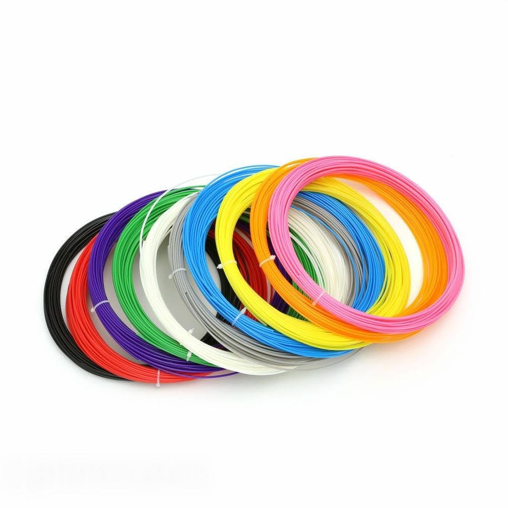 Filament za kreativnu 3D olovku 1.75mm 5m SET 10/1 mix boja