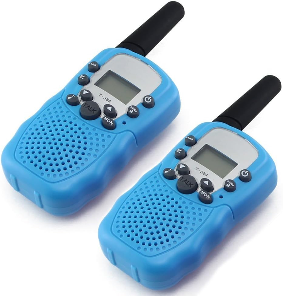 Mini radio stanice walkie talkies za djecu plave SET 2/1