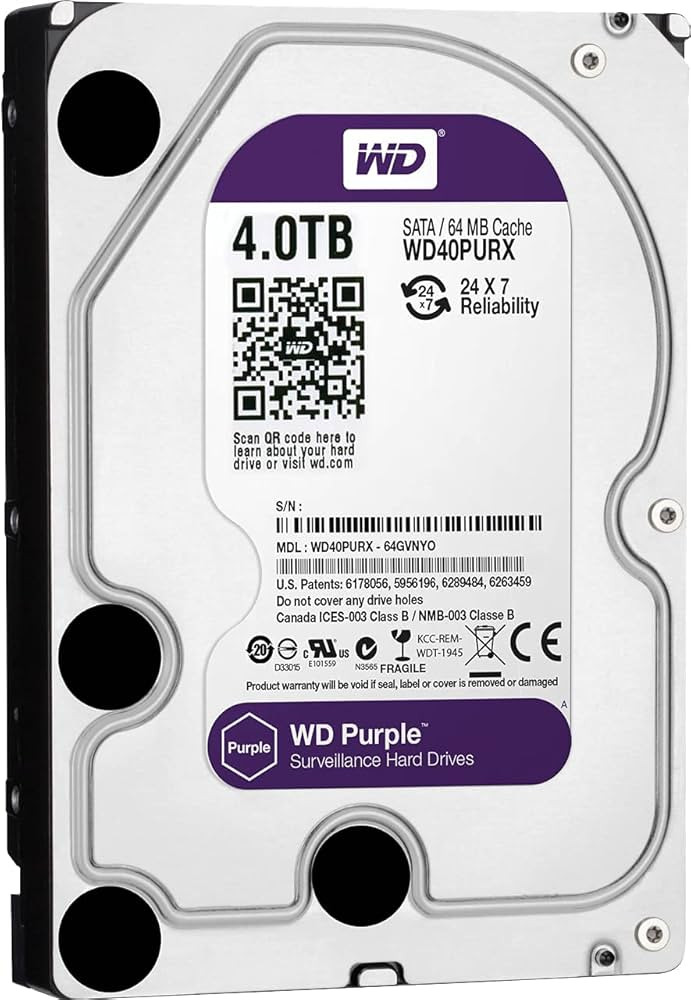 HDD 4TB WD PURPLE