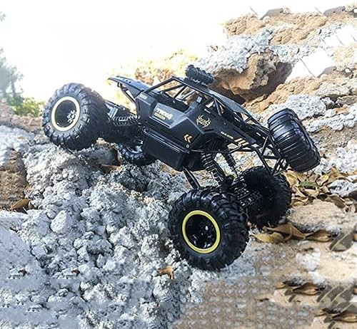 Moćni dječiji autić sa daljinskim upravljačem OFFROAD 4WD crni