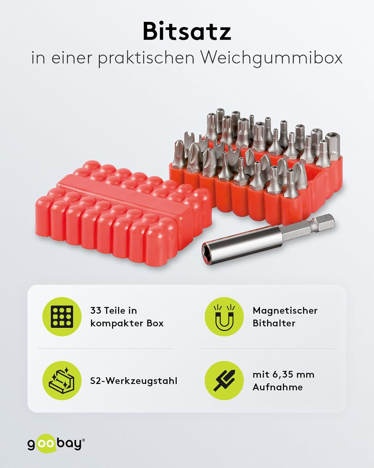 Set nastavaka za akku odvijače 33/1 FIXPOINT