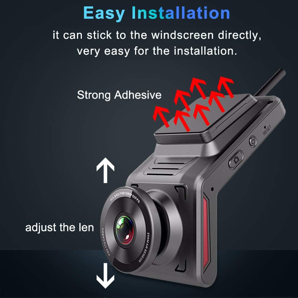 Dvostruka GPS auto kamera Dash Cam sa FULL HD ekranom