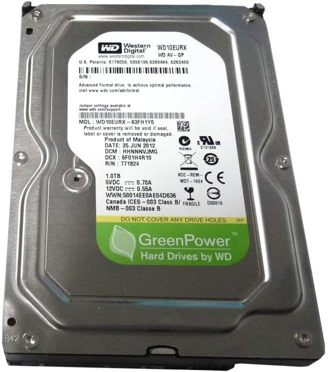HDD 1TB WD 10EURX