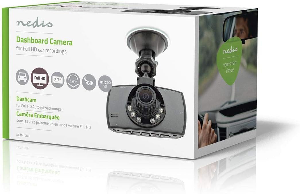 Auto kamera NEDIS Dash Cam DCAM10BK