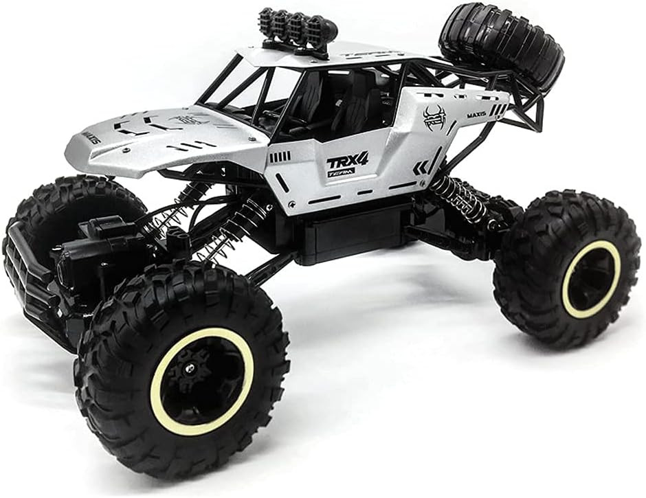 Moćni dječiji autić sa daljinskim upravljačem OFFROAD 4WD sivi