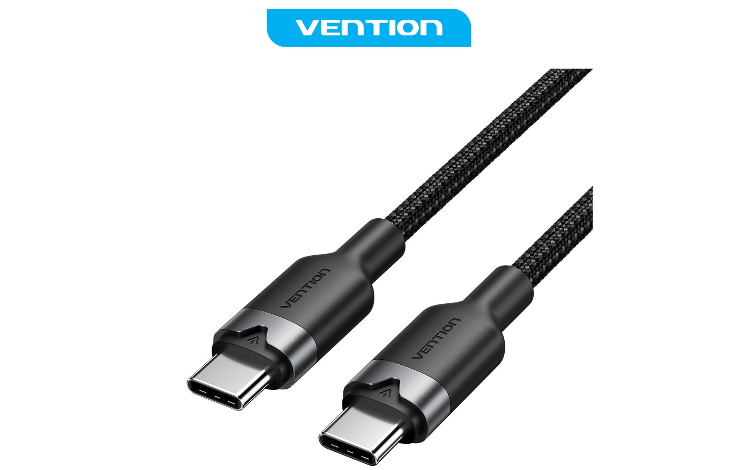 Kabal USB-C na USB-C 60W VENTION 2m crni