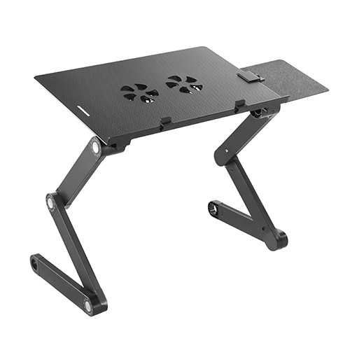 Sklopivi rashladni stalak za laptop sa nosačem za miš LV-LPD03-4