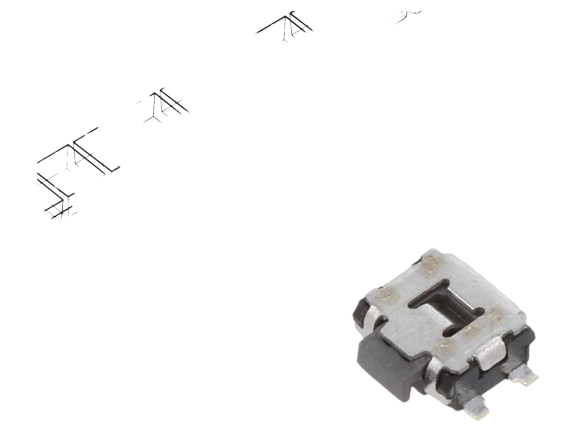 Mikroprekidač 50mA 12V EVQP7A01P