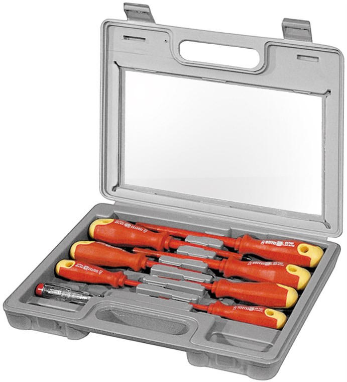 Set električnih odvijača FIXPOINT 8/1