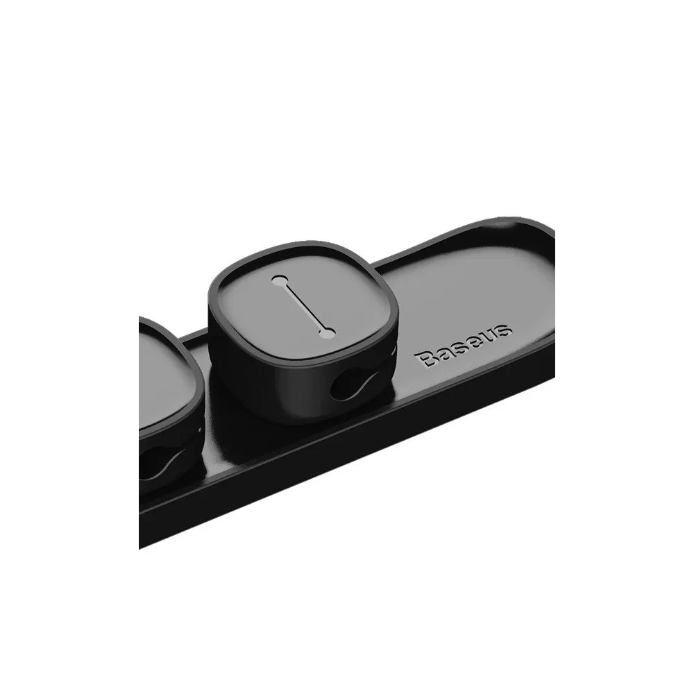 Samoljepljivi organizator kablova sa 3 magnetna nosača BASEUS