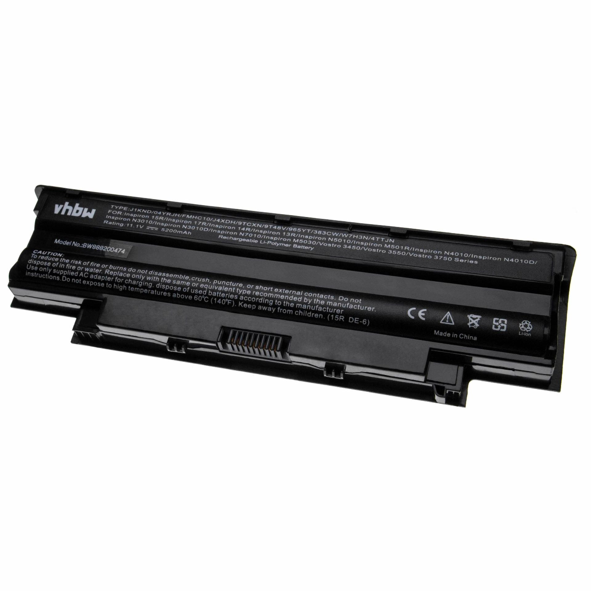 Baterija za laptop DELL VHBW 5200mAh