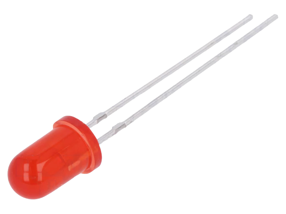 LED dioda crvena 5mm 2.5V L-53IT