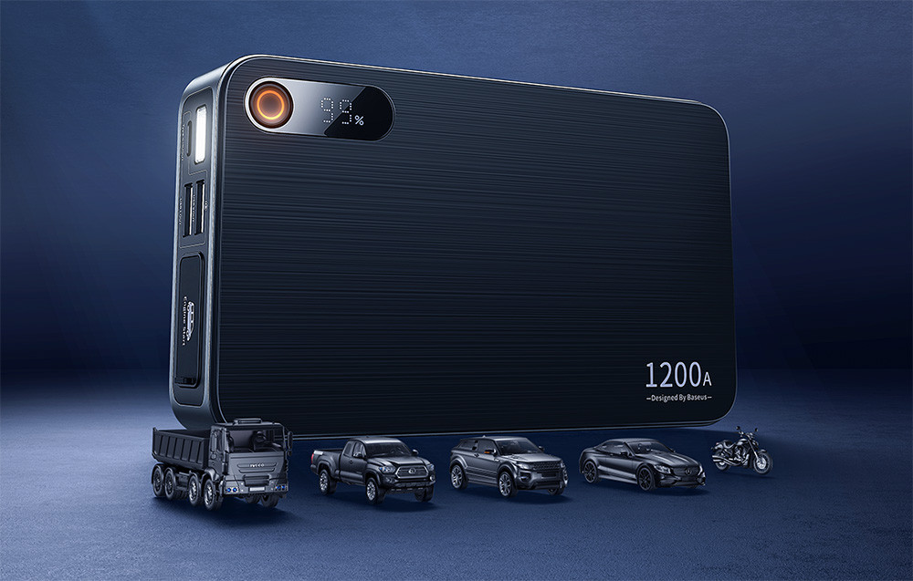 Punjač akumulatora jump starter BASEUS 12.000mAh