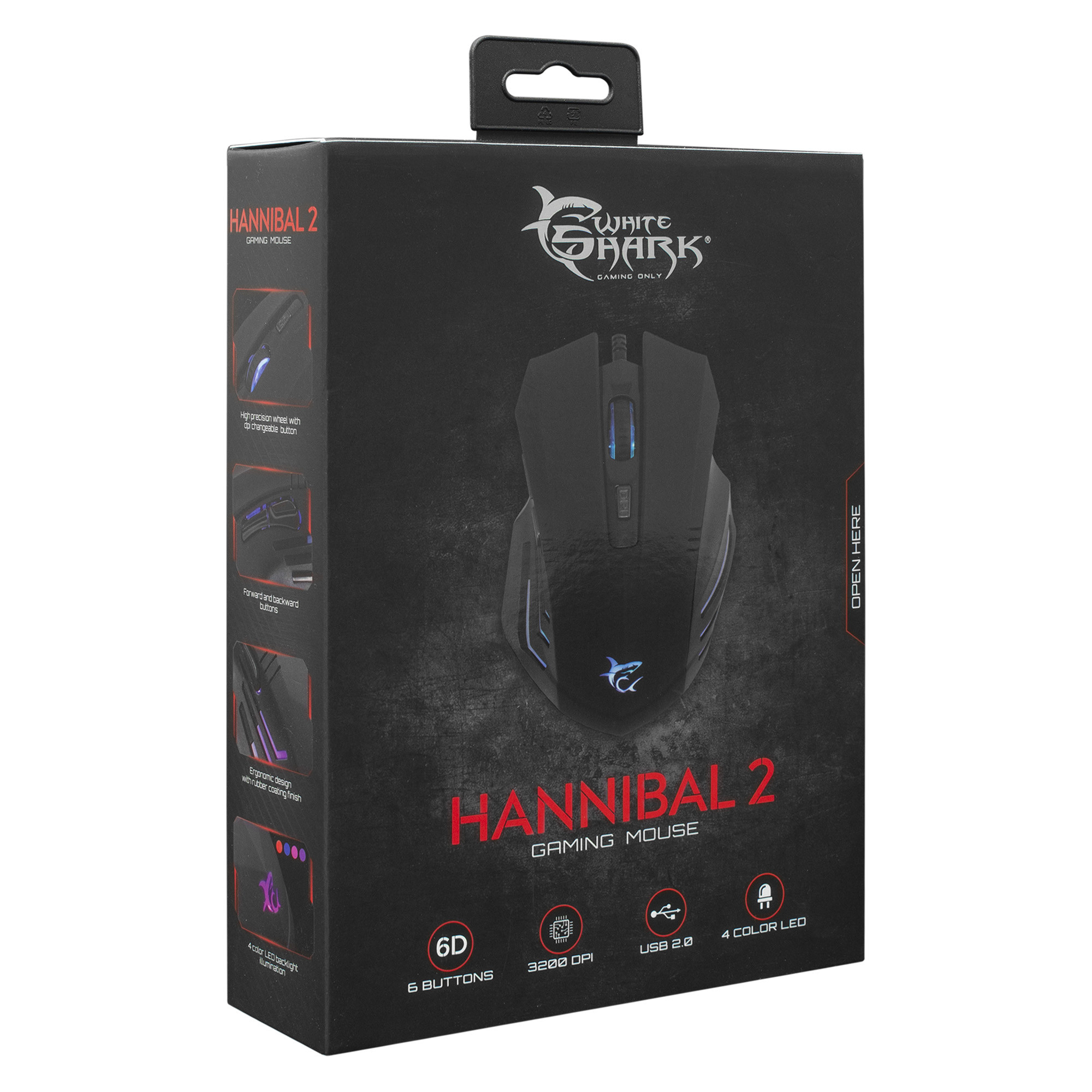 Miš WHITE SHARK GM-5006 Hannibal 2