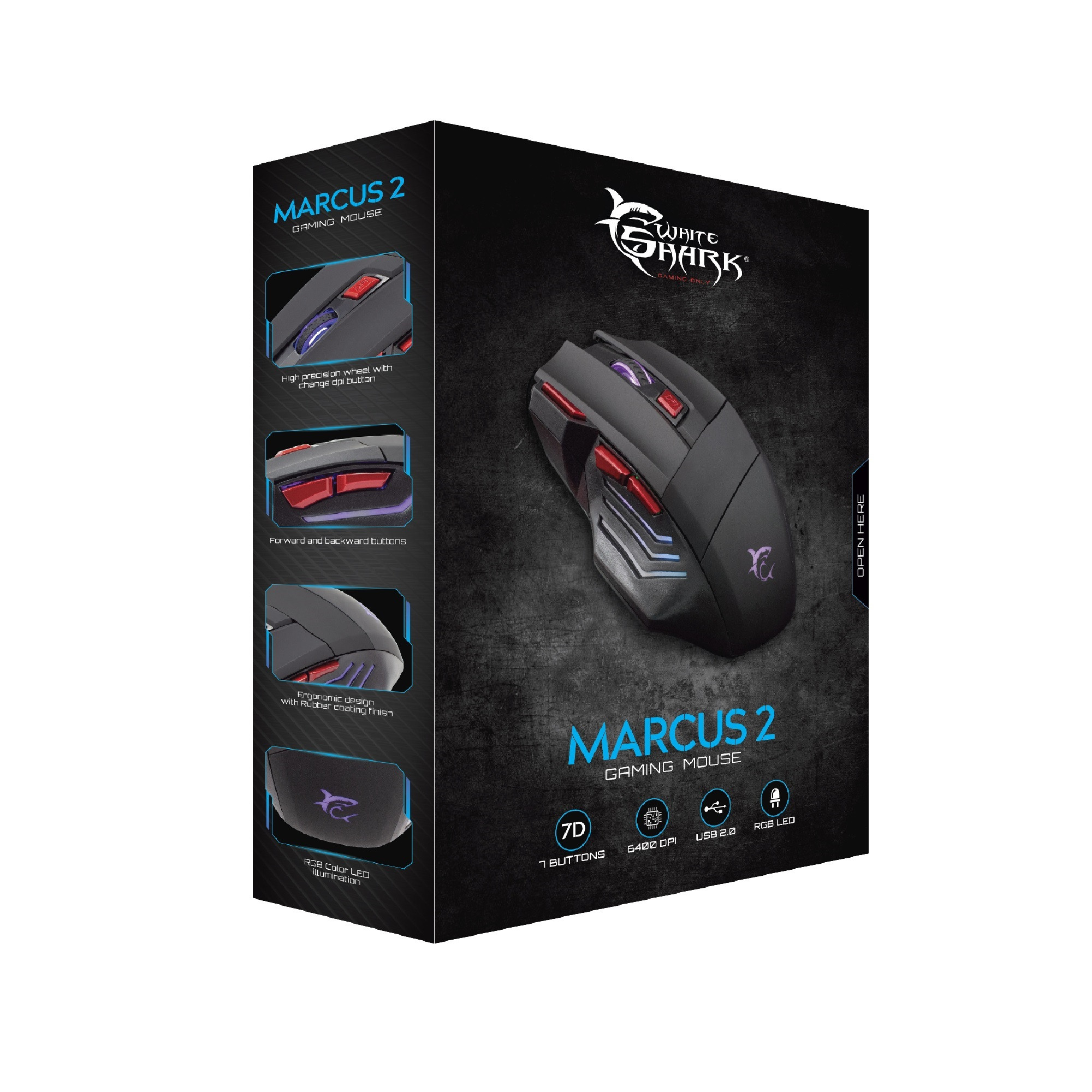 Gaming miš WHITE SHARK GM-5005 MARCUS-2