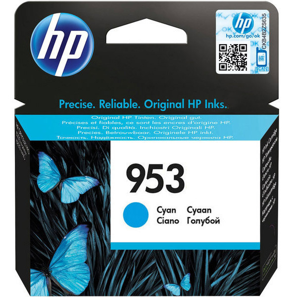 Tinta HP 953 cyan F6U12AE
