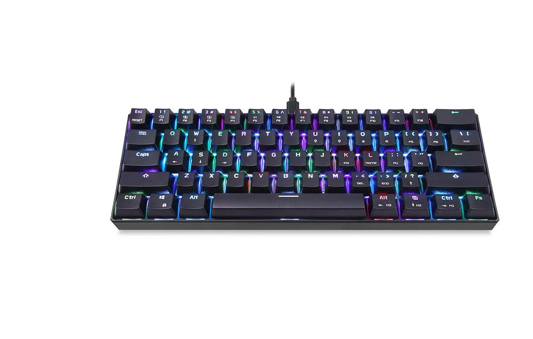 Gaming RGB tastatura MOTOSPEED CK61 crna