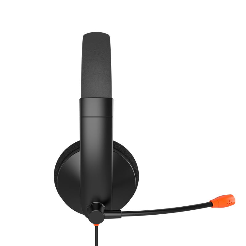 USB slušalica sa mikrofonom za call centar MEETION HP002U crna