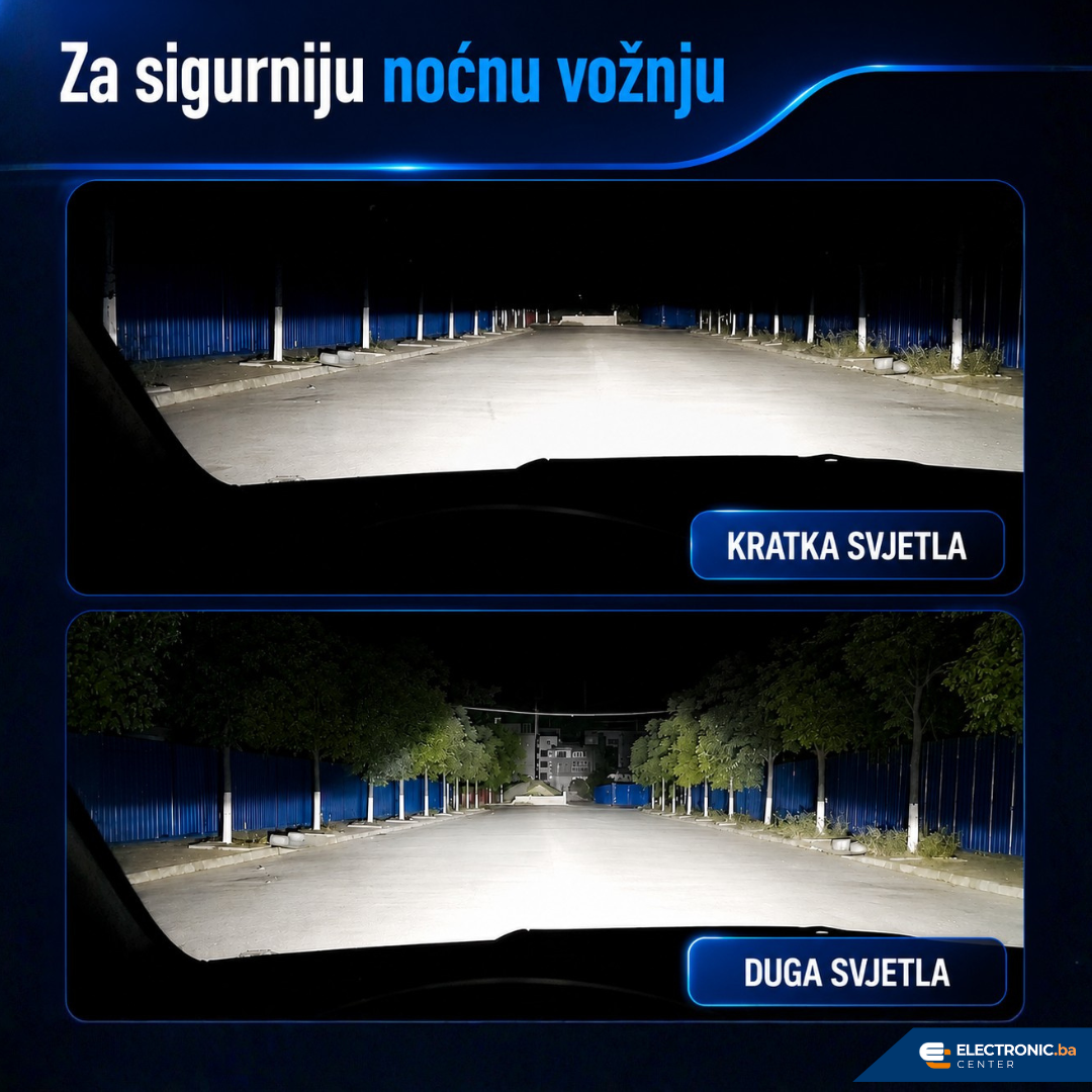 Auto sijalica LED M18 D2S 6000K ROADSUN - slika 4