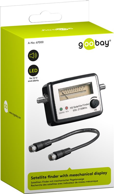 Aparat za podešavanje satelitskih antena mehanički GOOBAY