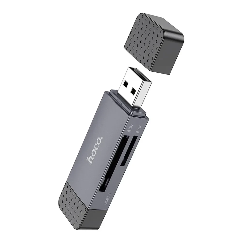 USB-A USB-C čitač kartica HOCO 2/1