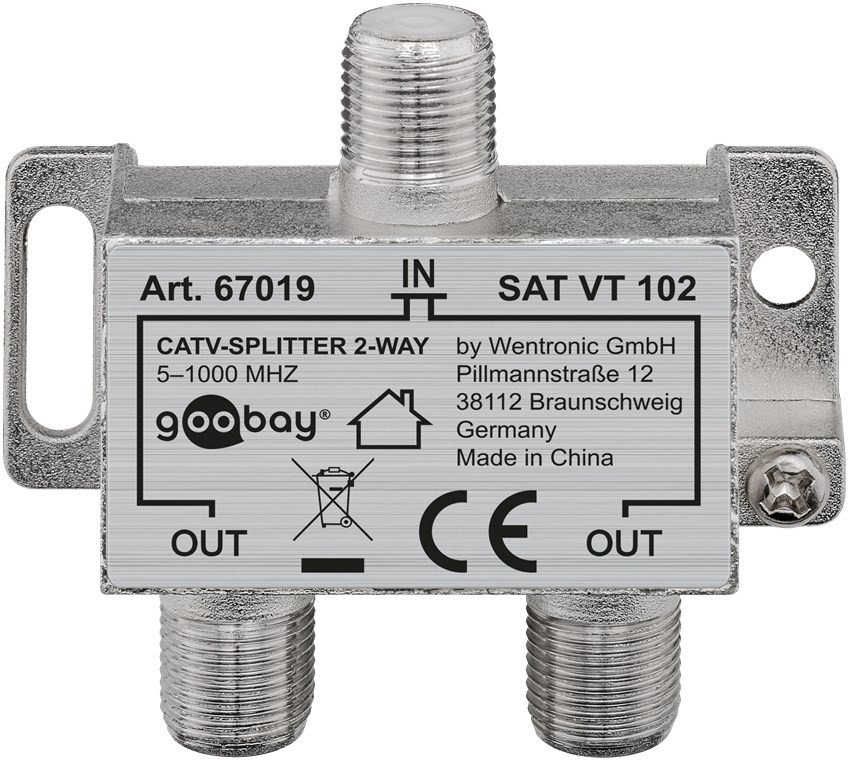 Antenski F razdjelnik 1/2 5-1000MHz