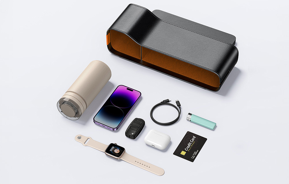 Praktični kožni auto organizator sa pregradama BASEUS