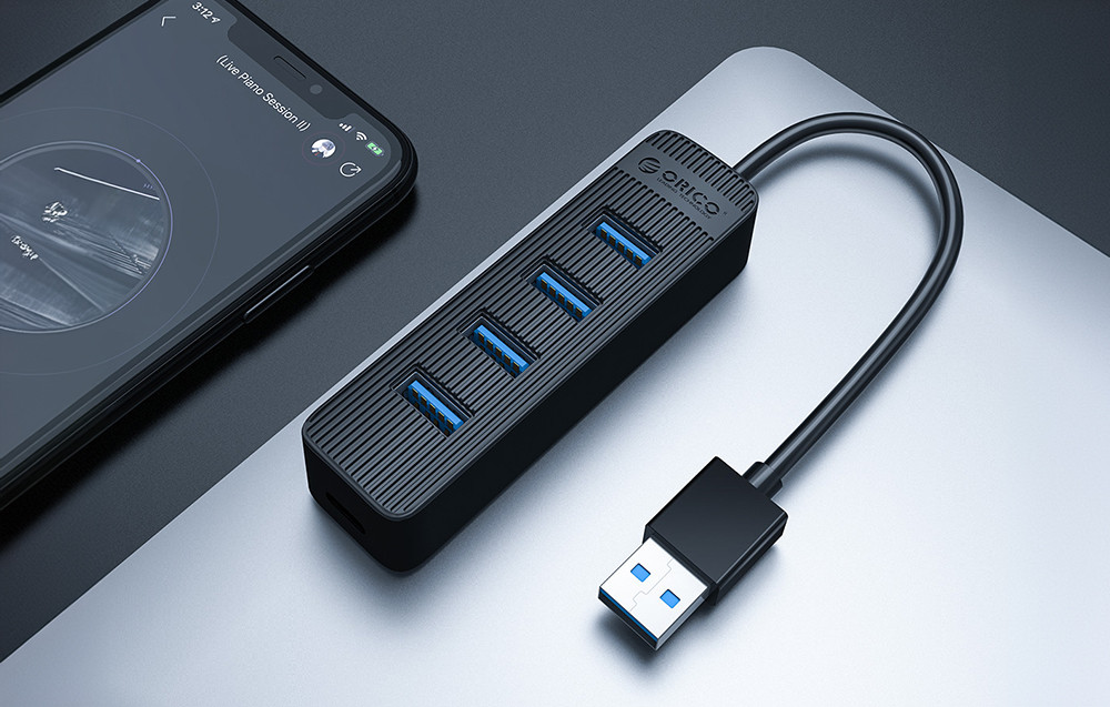 USB-A HUB ORICO 4u1, praktično za korištenje