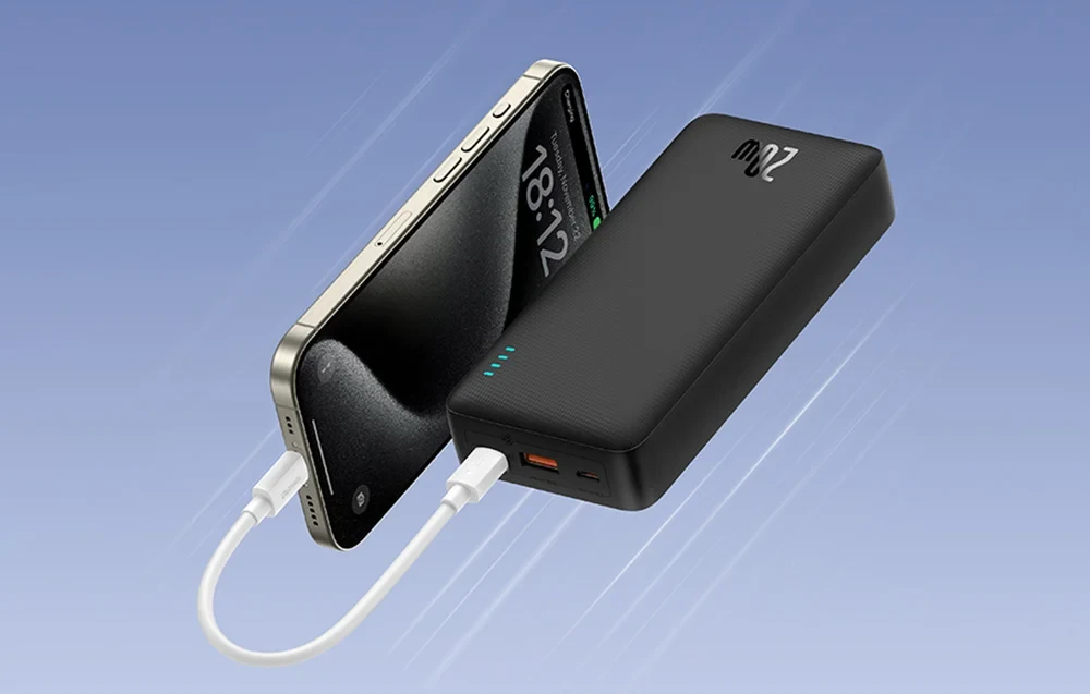 Prijenosni punjač powerbank BASEUS AirPow 20W 20000mAh, brzo punjenje telefona