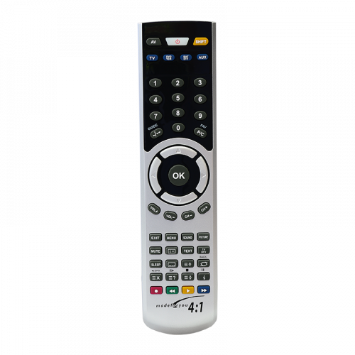 Univerzalni daljinski za TV MADE4YOU 4:1 SILVER