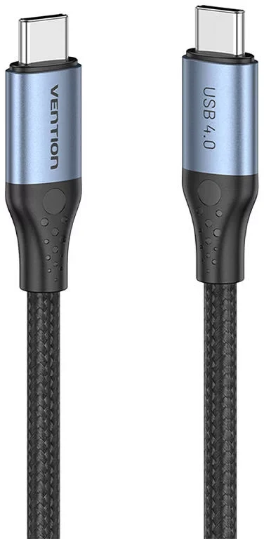 Kabal USB-C na USB-C 240W 4.0 VENTION 1m crni