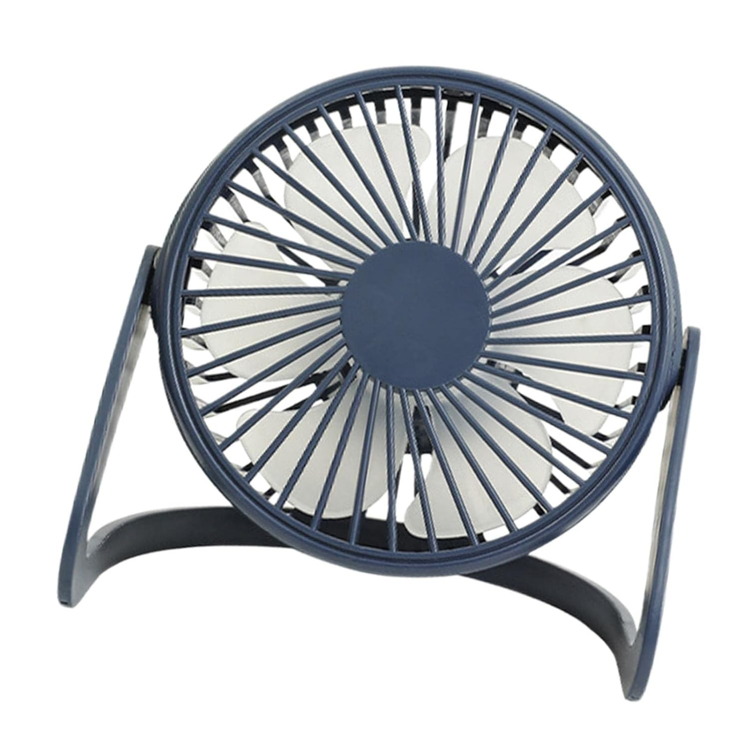 Praktični stolni USB ventilator 360 plavi