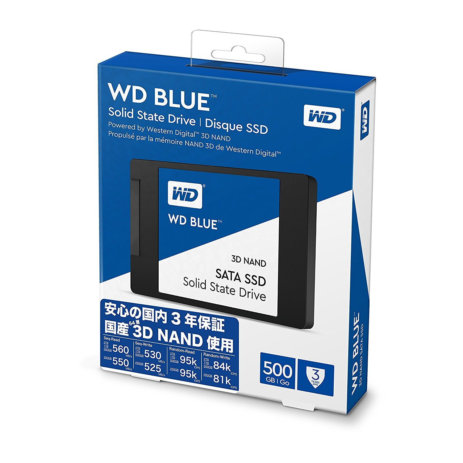 SSD WD Blue 500GB