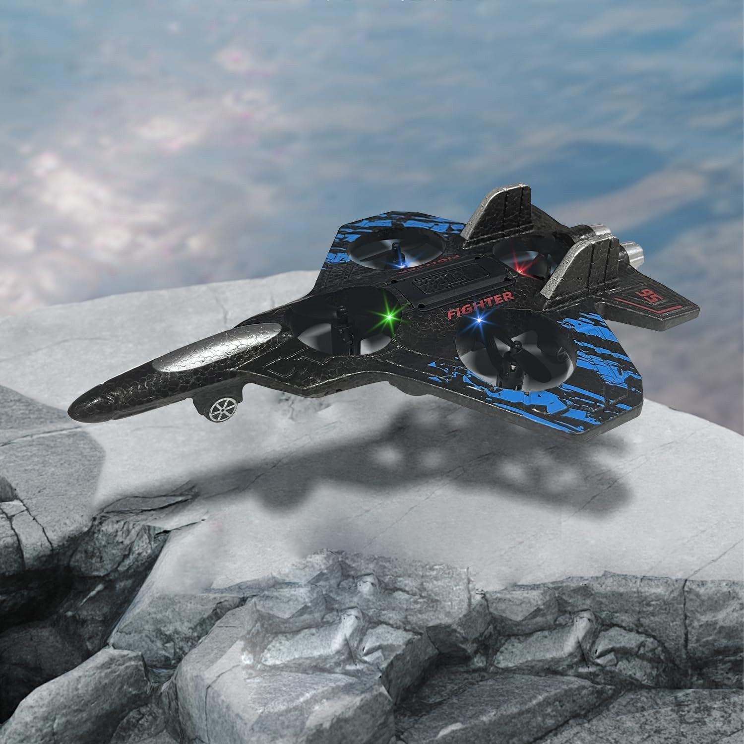 Ultra lagani avion sa daljinskim upravljačem i 360 rotacijom Fighter Plane