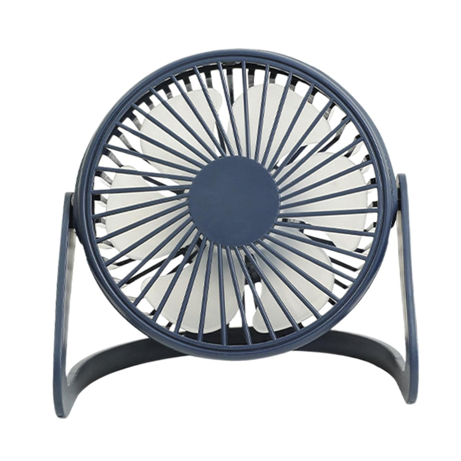 Praktični stolni USB ventilator 360 plavi