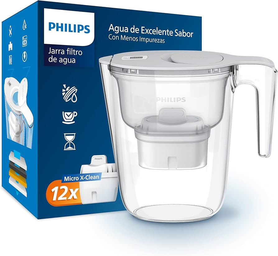 Bokal za filtaranje vode PHILIPS AWP2933WHT3 sa 12 filtera