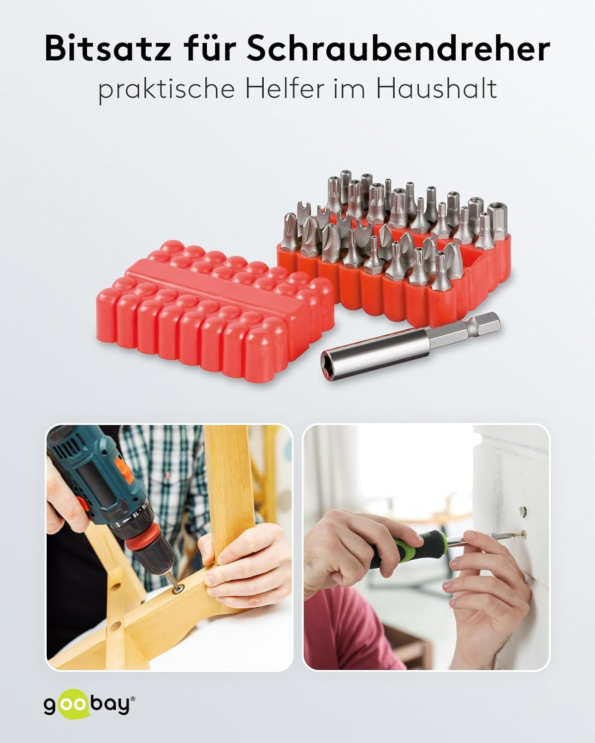 Set nastavaka za akku odvijače 33/1 FIXPOINT