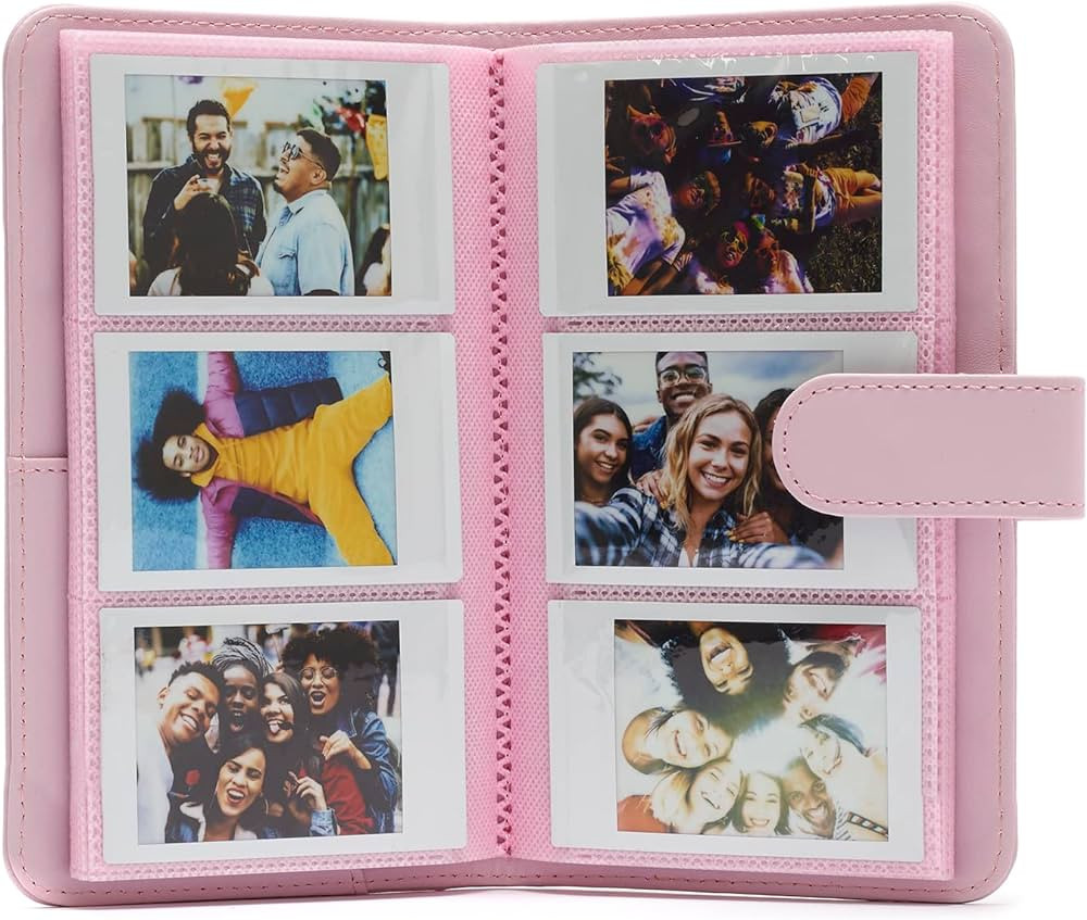 Kožni album za FUJIFILM INSTAX slike blossom pink