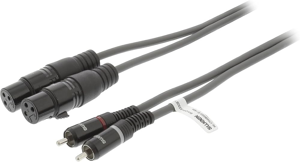 Mikrofonski kabal NEDIS 2xXLR 3PIN 3m