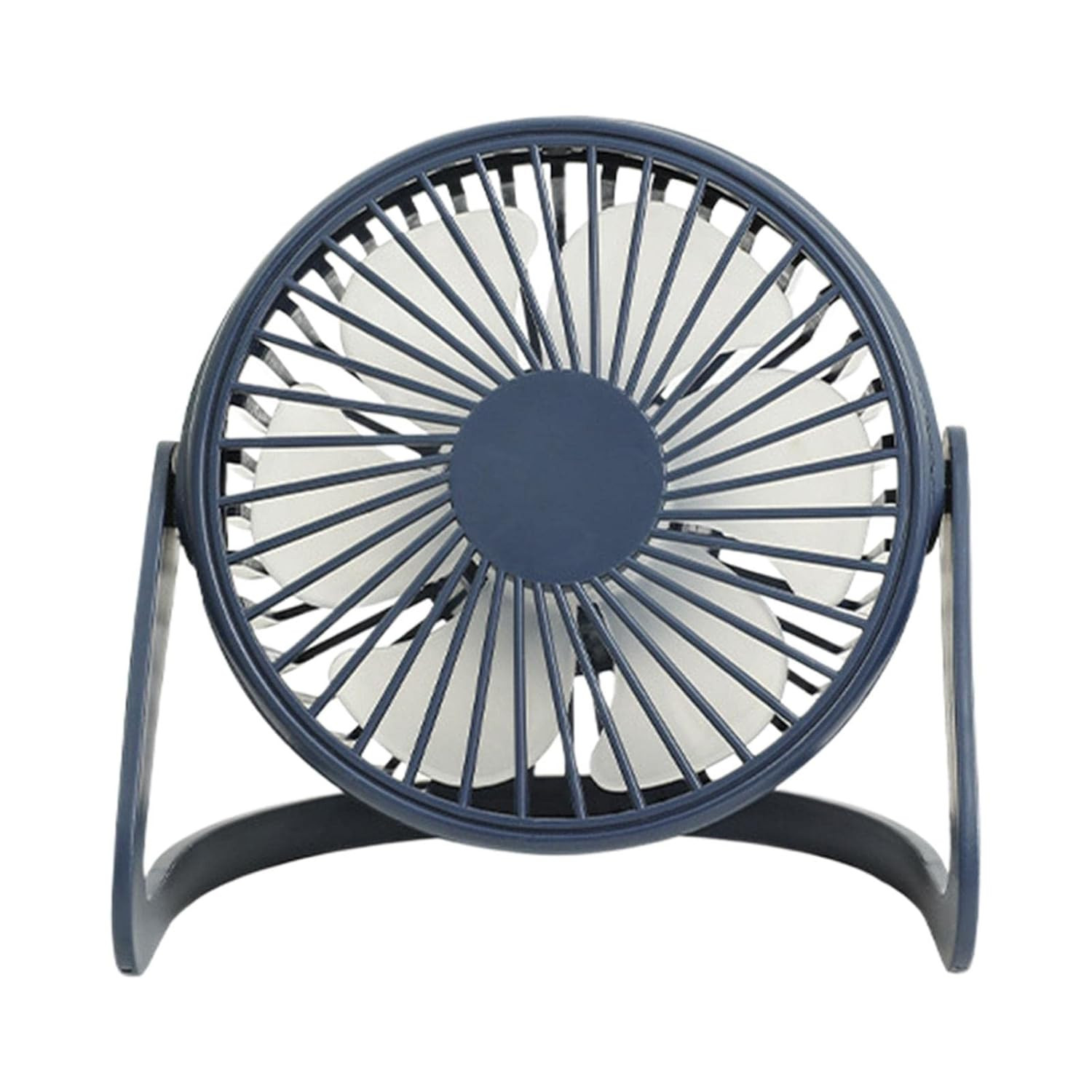 Praktični stolni USB ventilator 360 plavi