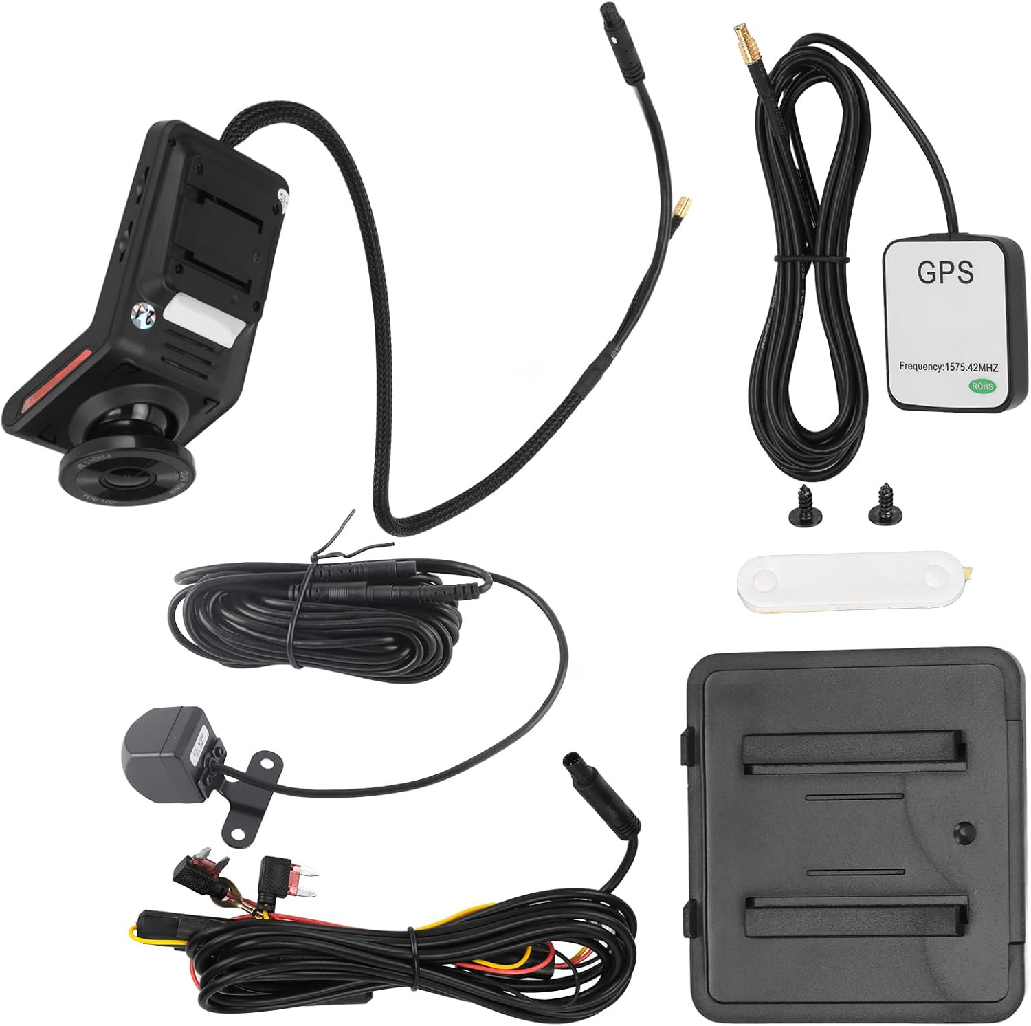 Dvostruka GPS auto kamera Dash Cam sa FULL HD ekranom