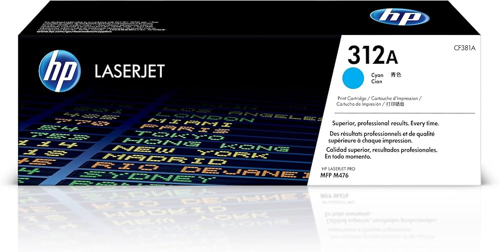 Toner HP CF381A cyan