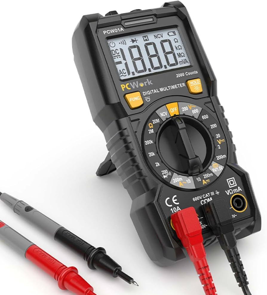 Digitalni multimetar PC WORK PCW01A