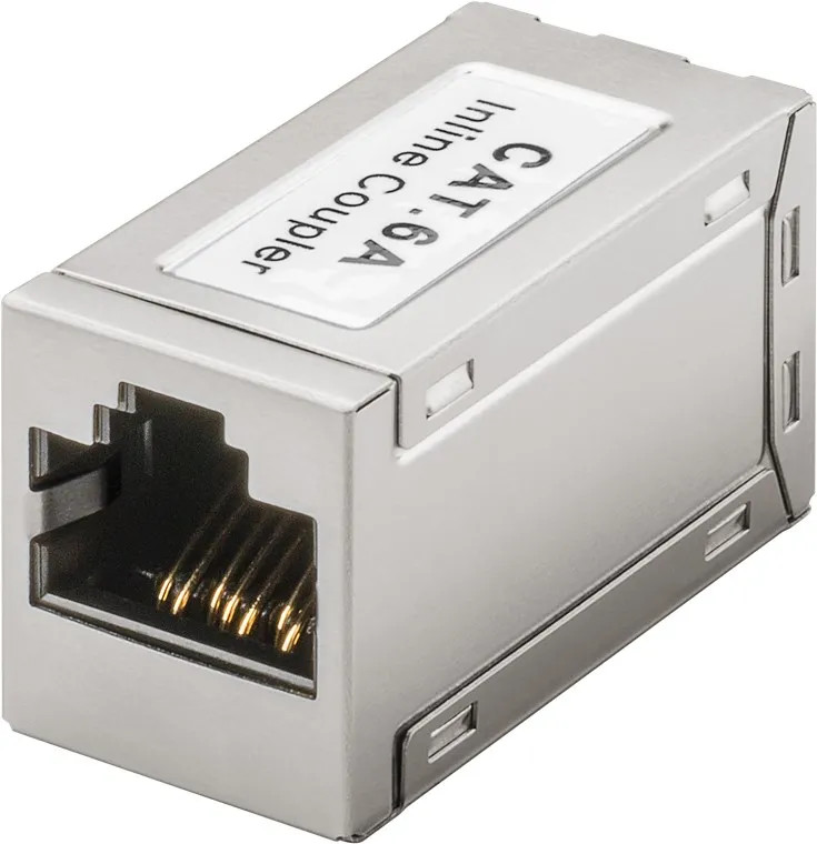 Mrežna kablovska spojnica RJ45 CAT6A metalna