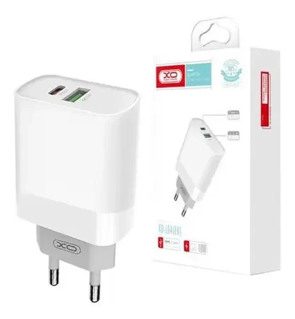 Punjač XO USB-C / USB-A 20W