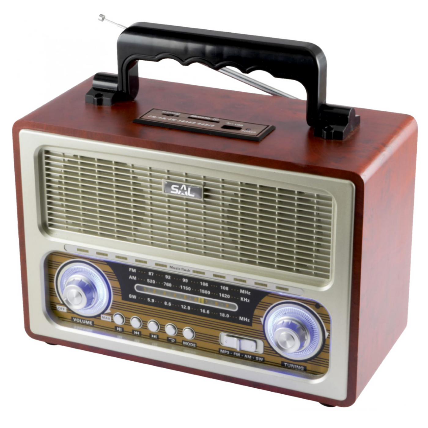 Retro bluetooth radio SAL RRT 3B