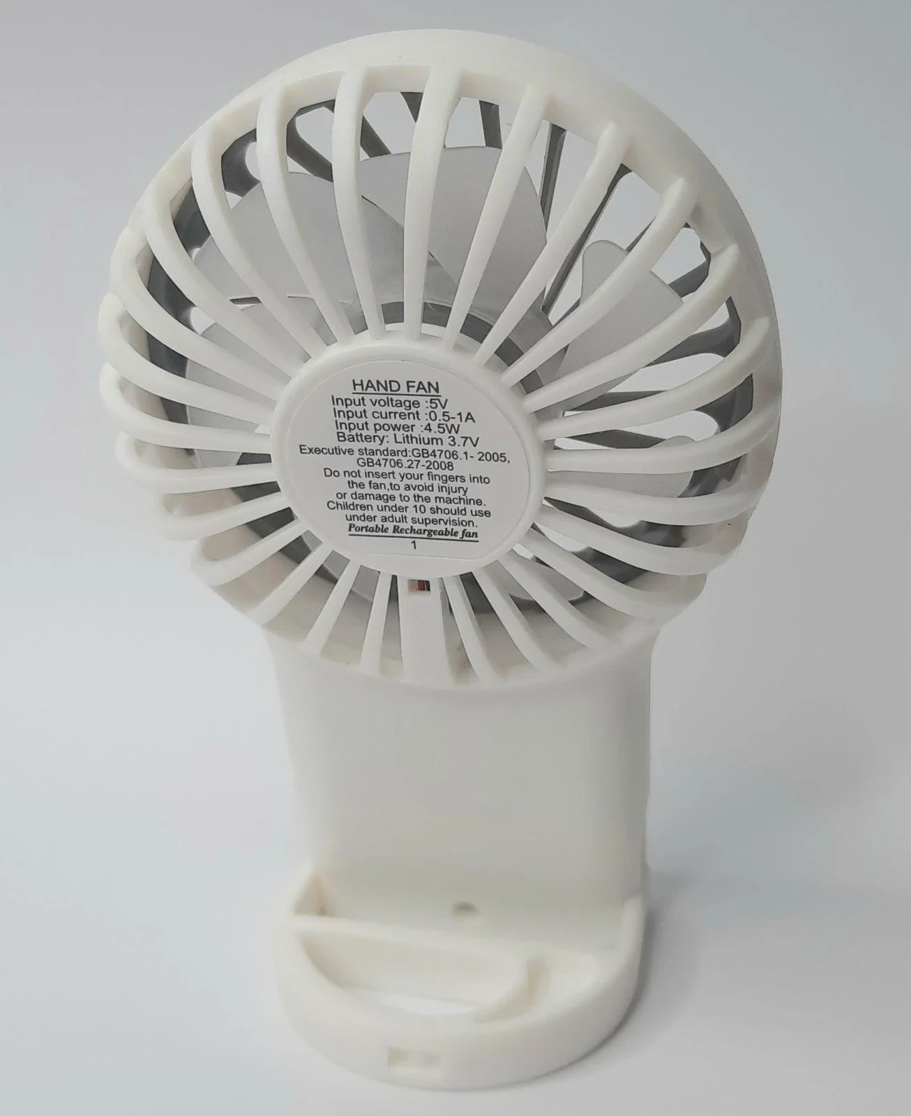 Bežični ručni prijenosni ventilator TU33 bijeli