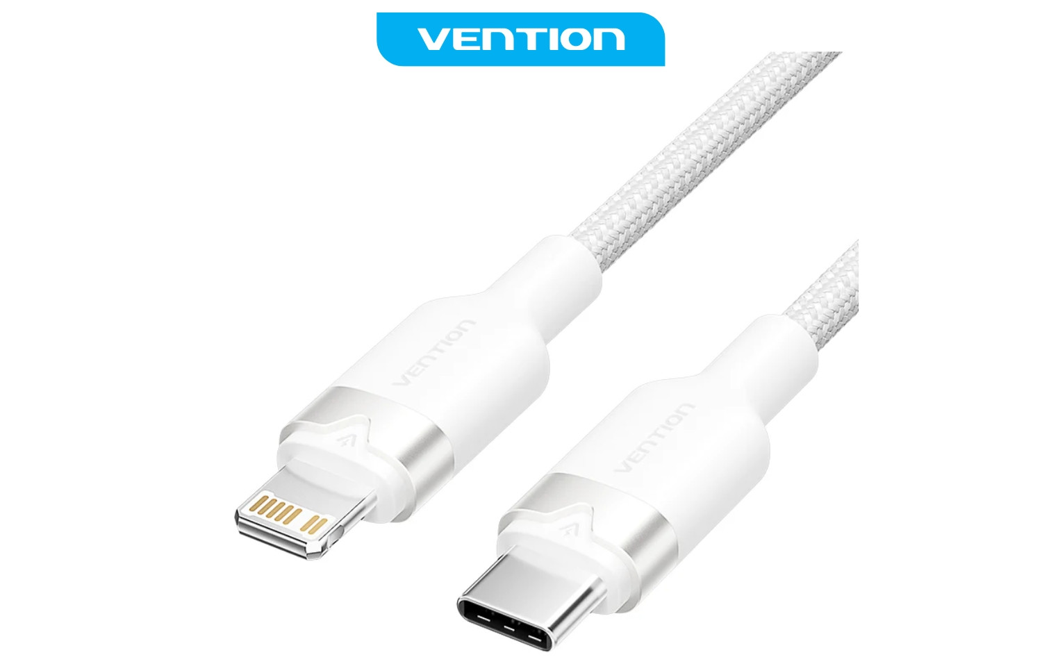 Kabal USB-C na Lightning 27W VENTION 1m bijeli